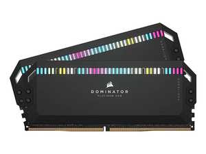 حافظه رم دسکتاپ کورسیر مدل CORSAIR DOMINATOR PLATINUM RGB 32GB DDR5 6200 Mhz Dual